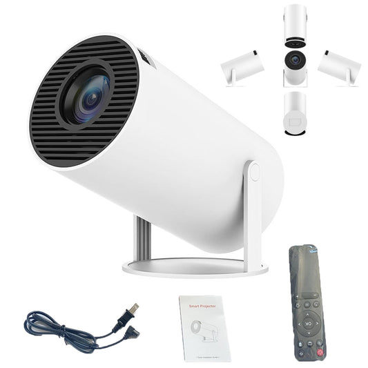Projektor HY300 Android 11 – Wi-Fi 5GHz, Bluetooth 5.0, obraz 130"